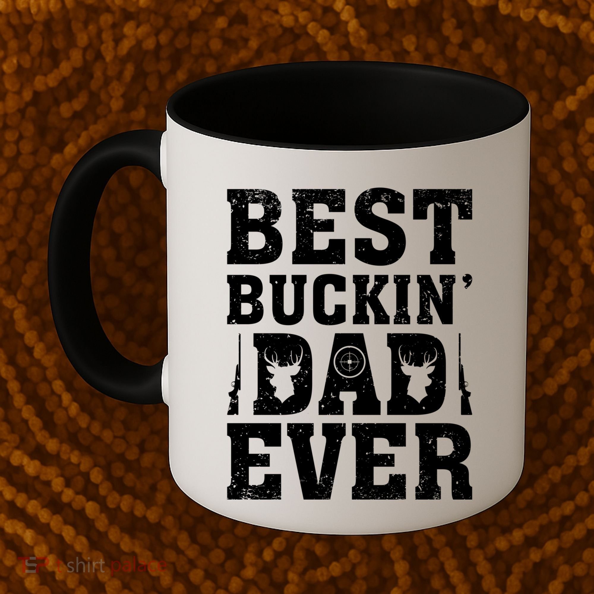 Best Buckin Dad Ever Deer Hunters FatherS Day Cool Gift Coffee Mug