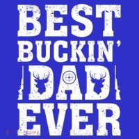 Best Buckin Dad Ever Deer Hunters FatherS Day Cool Gift Tote Bag thumb 4