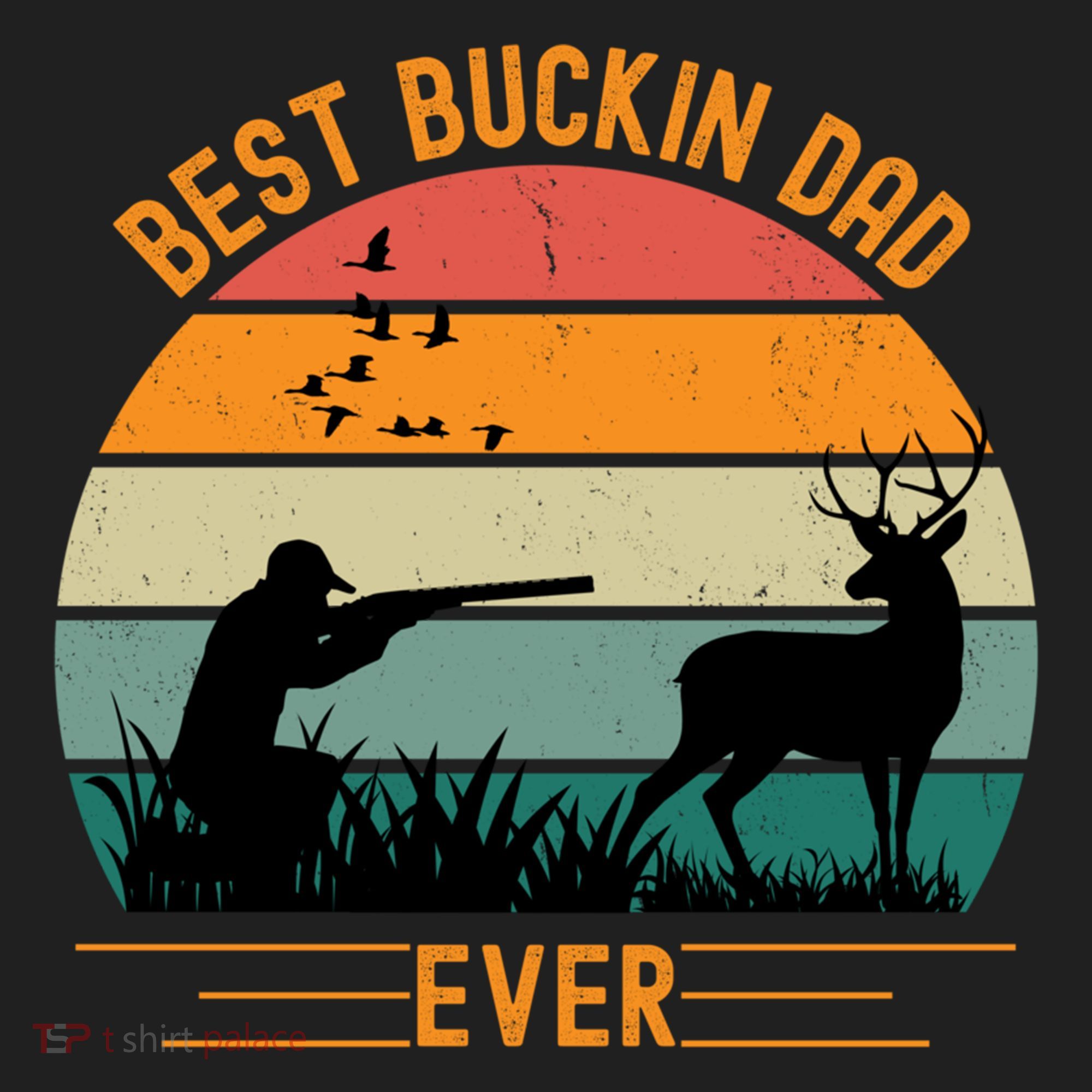 Best Buckin Dad Ever Deer Hunters Funny Deer Hunting Season Gift Beanie