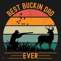 Best Buckin Dad Ever Deer Hunters Funny Deer Hunting Season Gift Ornament thumb 1