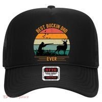 Best Buckin Dad Ever Deer Hunters Funny Deer Hunting Season Gift Hat thumb 0