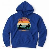 Best Buckin Dad Ever Deer Hunters Funny Deer Hunting Season Gift Hoodie thumb 0