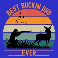 Best Buckin Dad Ever Deer Hunters Funny Deer Hunting Season Gift T-Shirt thumb 7