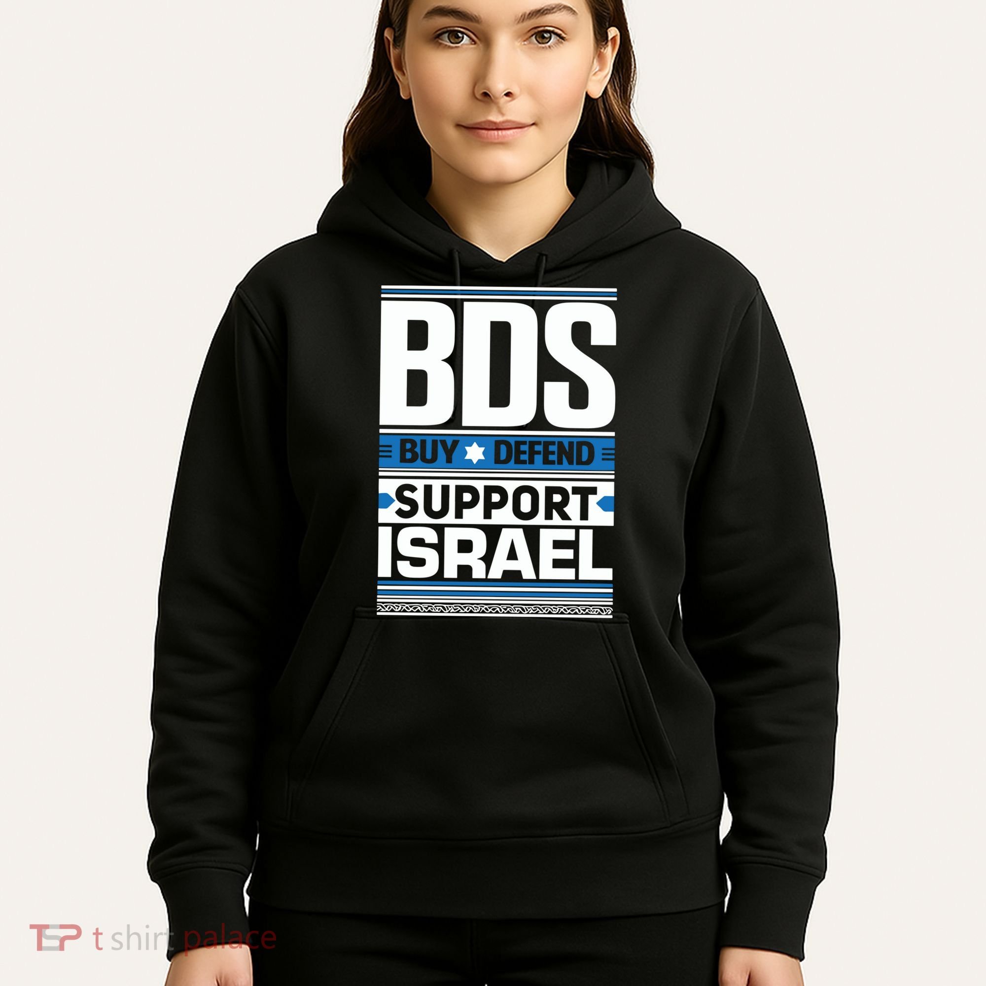 Bds Buy Defend Support Israel Hoodie