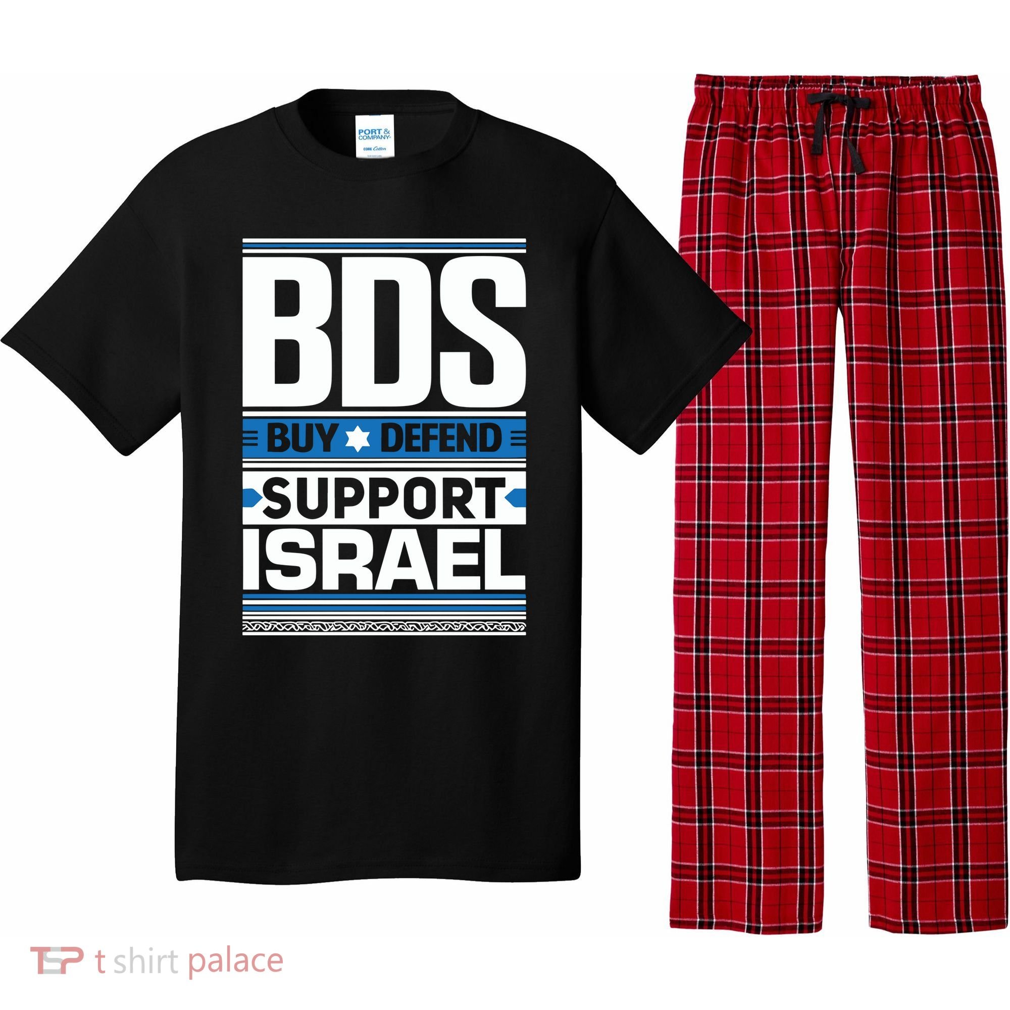 Bds Buy Defend Support Israel Pajama Set