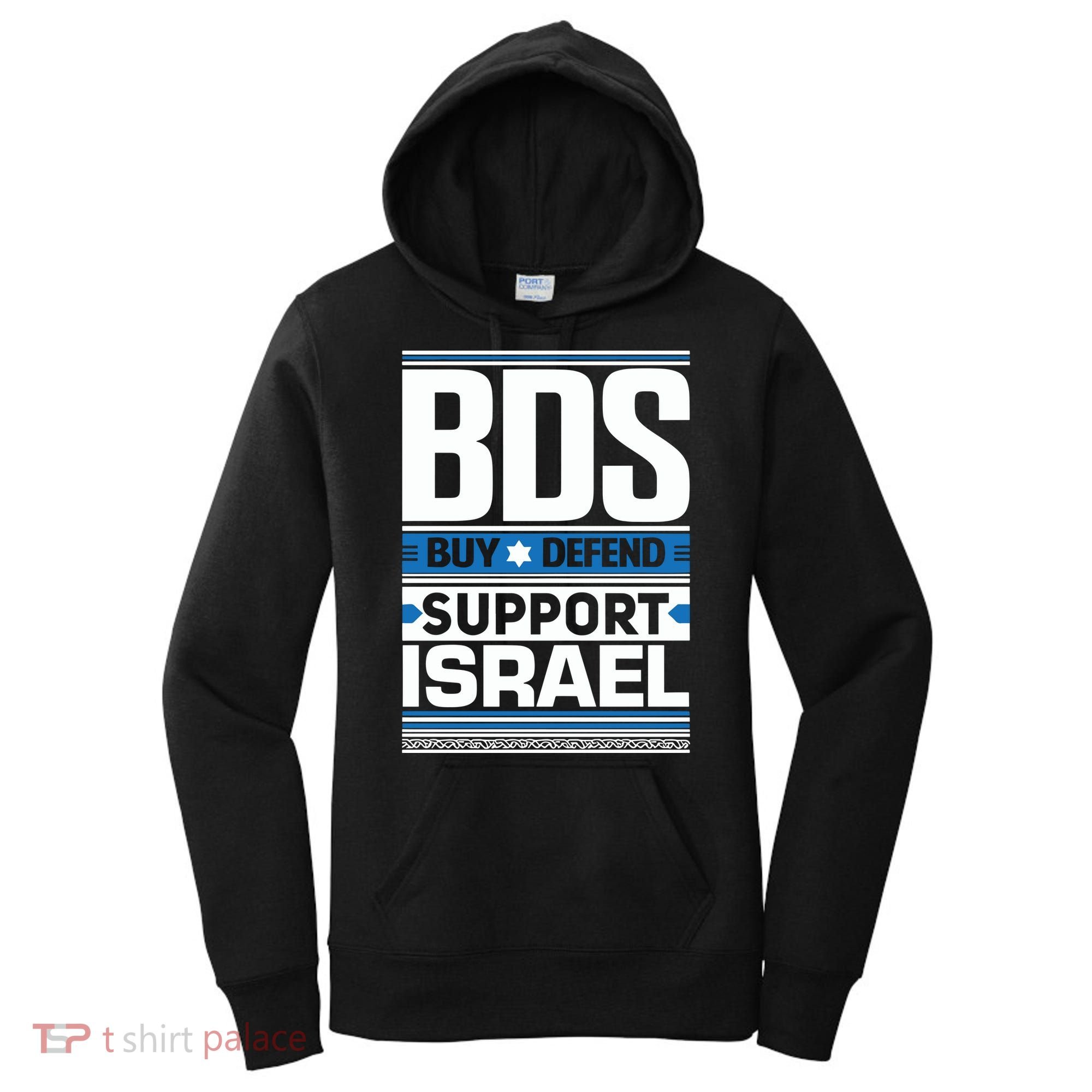 Bds Buy Defend Support Israel Women's Hoodie