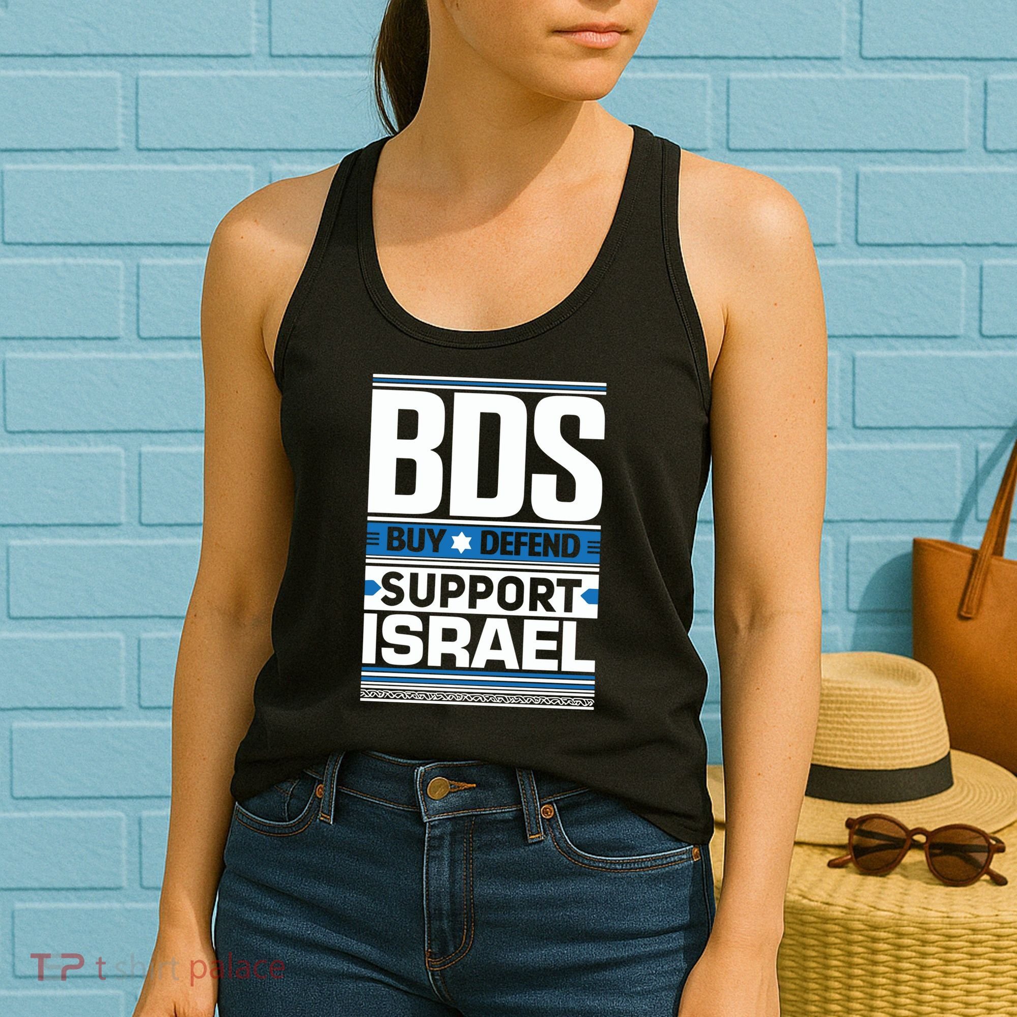 Bds Buy Defend Support Israel Women's Tank Top