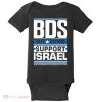 Bds Buy Defend Support Israel Baby Bodysuit thumb 0
