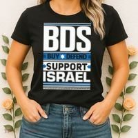 Bds Buy Defend Support Israel Women's T-Shirt thumb 2