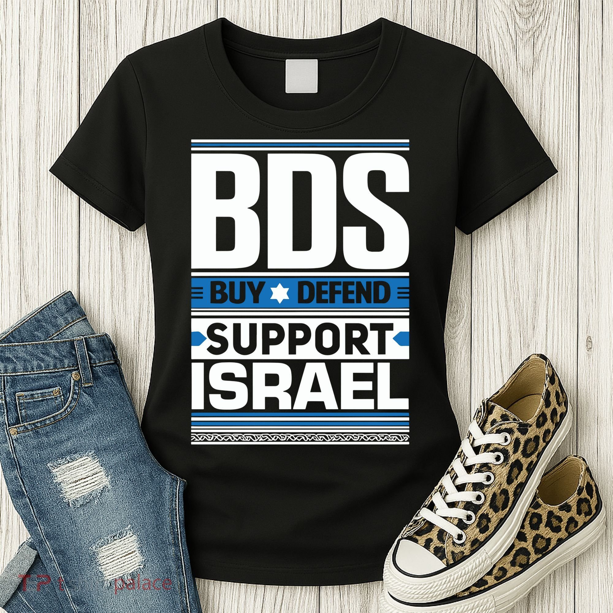 Bds Buy Defend Support Israel Women's T-Shirt