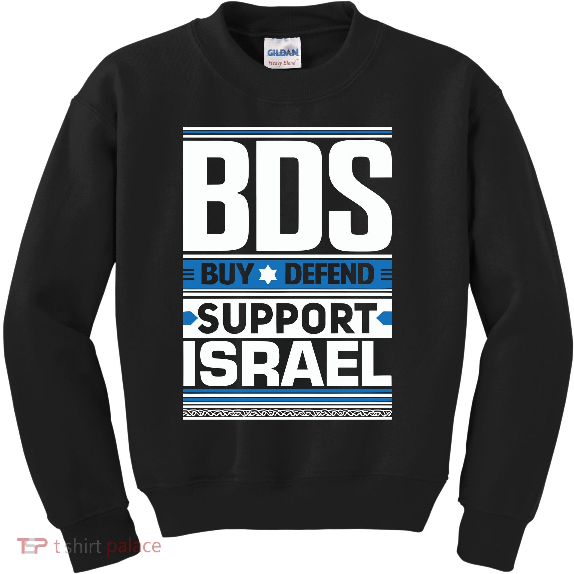 Bds Buy Defend Support Israel Kids Sweatshirt