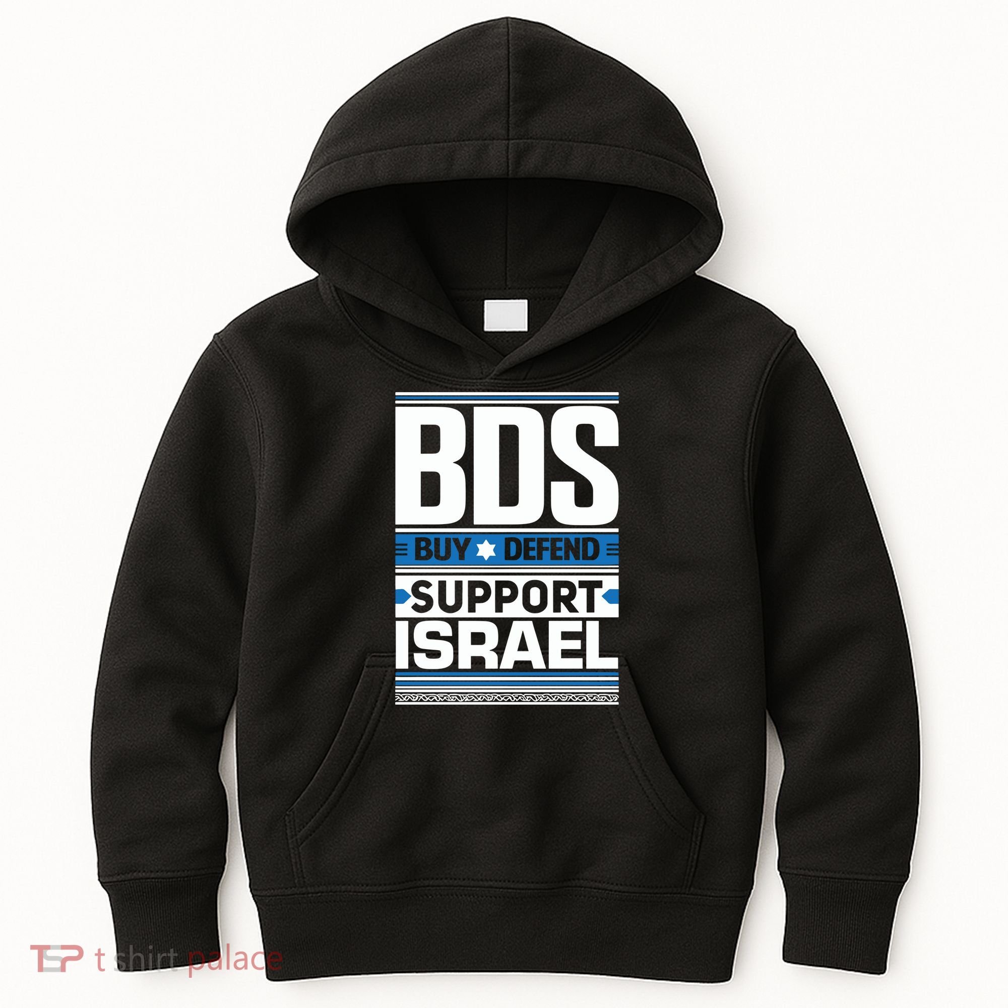 Bds Buy Defend Support Israel Kids Hoodie