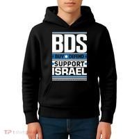 Bds Buy Defend Support Israel Kids Hoodie thumb 4