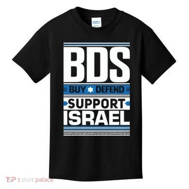 Bds Buy Defend Support Israel Kids T-Shirt