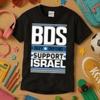 Bds Buy Defend Support Israel Kids T-Shirt thumb 3