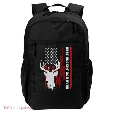 Best Buckin Dad Ever Deer Hunting Gift Backpack