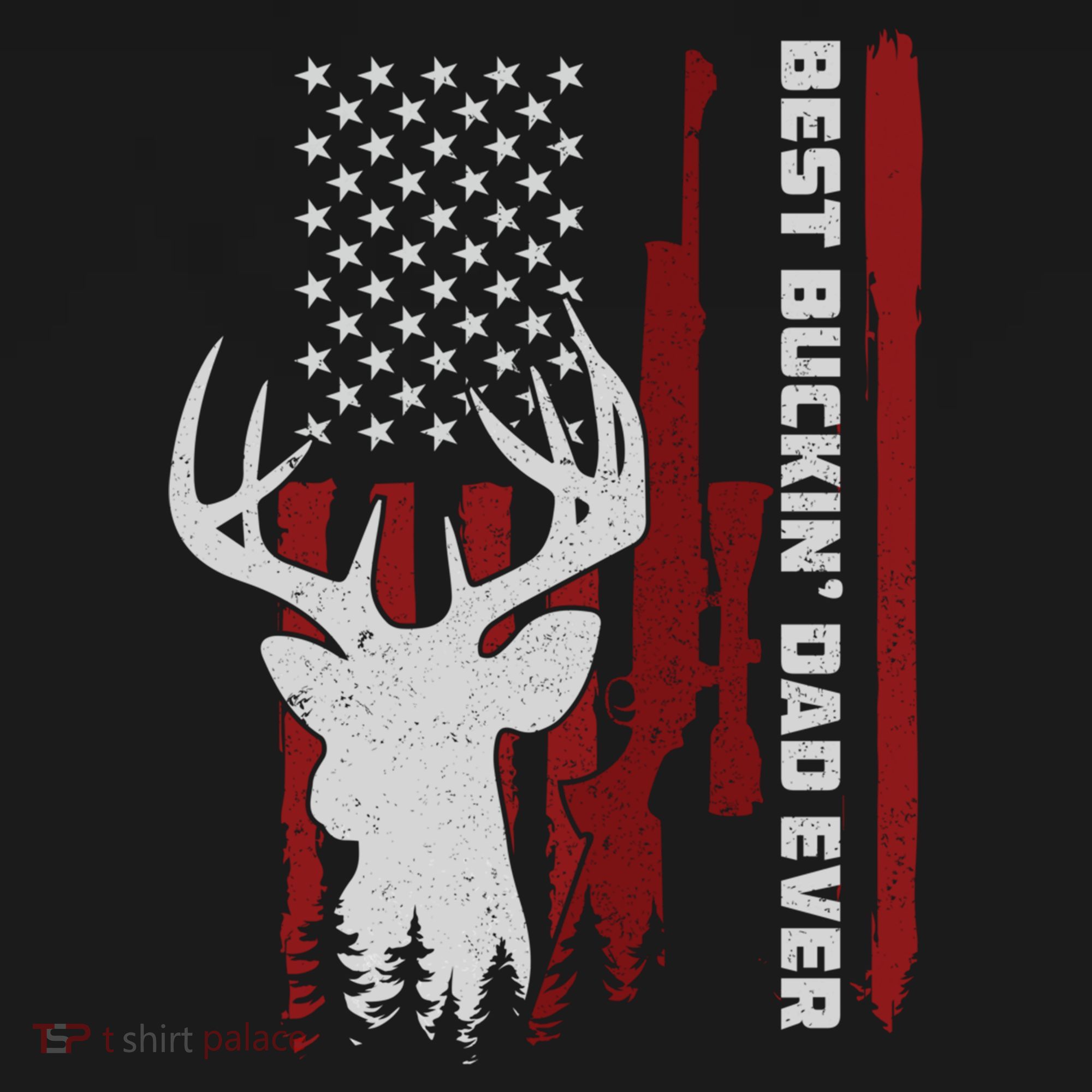 Best Buckin Dad Ever Deer Hunting Gift Pajama Set