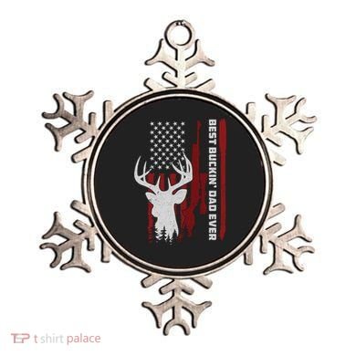 Best Buckin Dad Ever Deer Hunting Gift Ornament