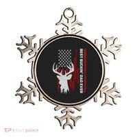 Best Buckin Dad Ever Deer Hunting Gift Ornament thumb 0