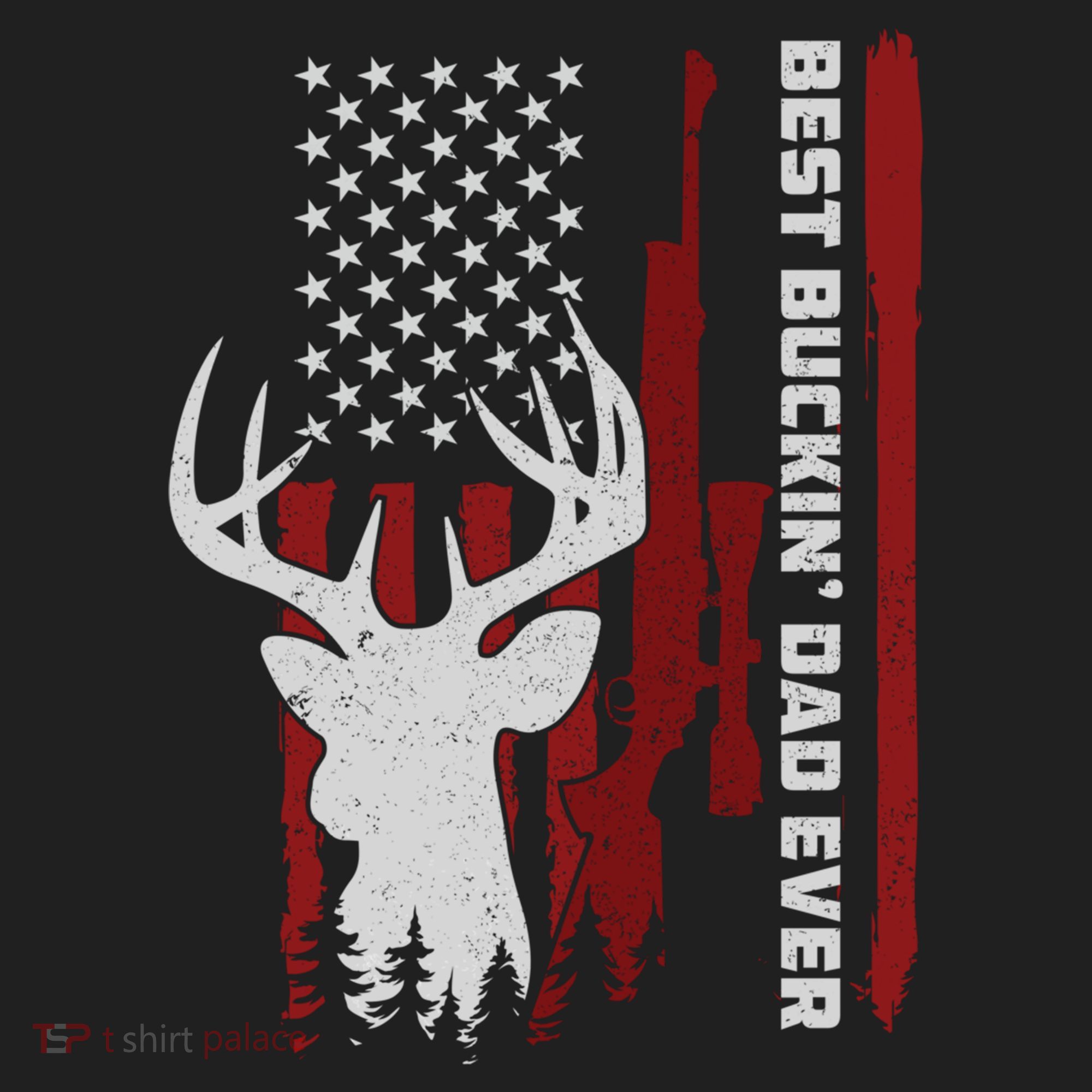 Best Buckin Dad Ever Deer Hunting Gift Hat