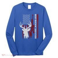 Best Buckin Dad Ever Deer Hunting Gift Long Sleeve Shirt thumb 0