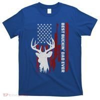 Best Buckin Dad Ever Deer Hunting Gift T-Shirt thumb 0