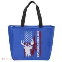 Best Buckin Dad Ever Deer Hunting Gift Tote Bag thumb 0