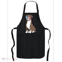 Brindle Boxer Dog Lovers July 4th Patriotic USA Sunglasses Apron thumb 0