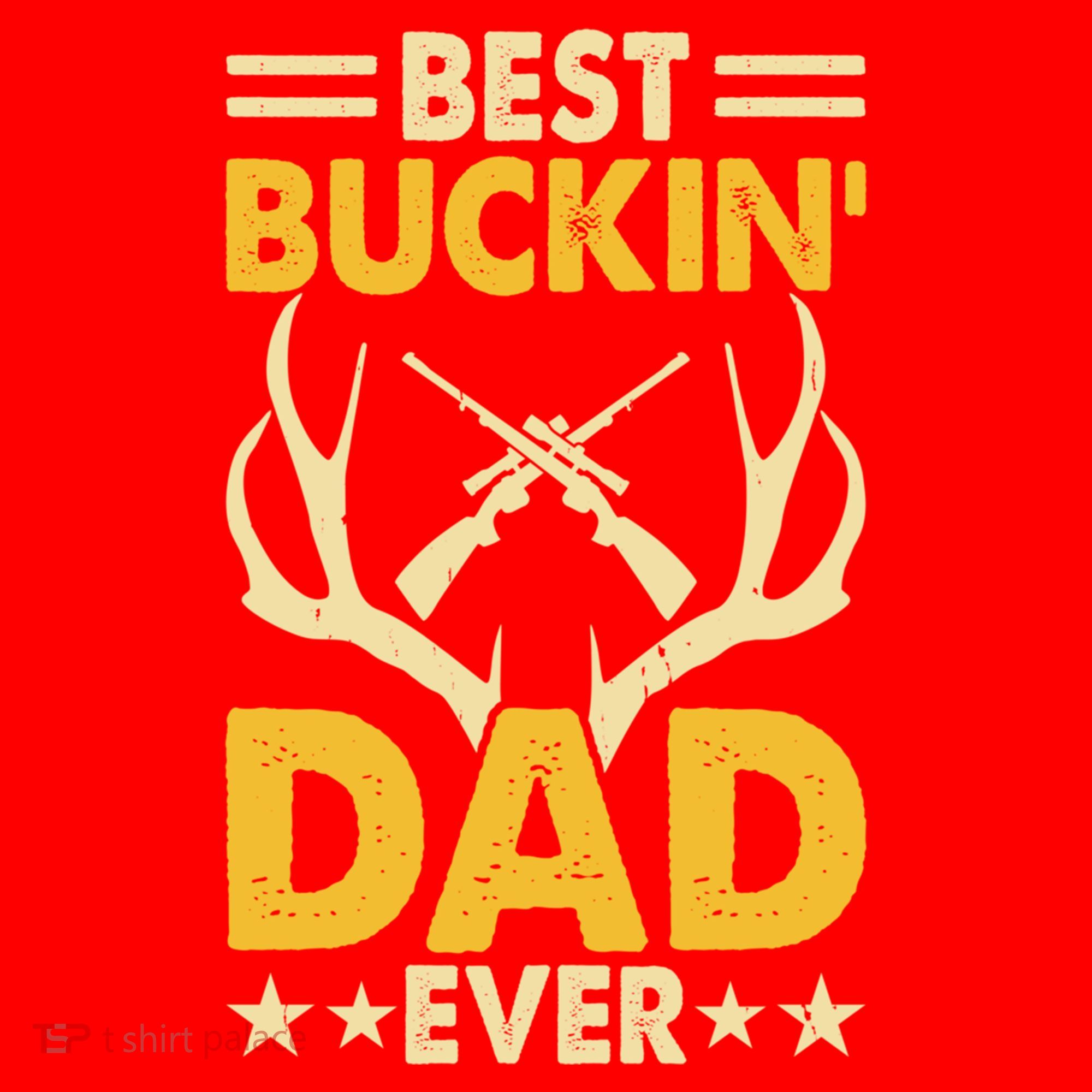 Best Buckin Dad Ever Funny Deer Hunters FatherS Day Gift Santa Hat