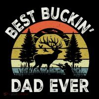 Best Buckin Dad Ever Funny Deer Hunting FatherS Day Gift Coffee Mug thumb 5