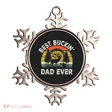 Best Buckin Dad Ever Funny Deer Hunting FatherS Day Gift Ornament