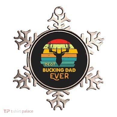 Best Buckin Dad Ever Gift Deer Hunting Bucking Father Gift Ornament