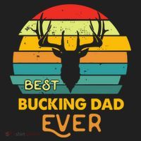 Best Buckin Dad Ever Gift Deer Hunting Bucking Father Gift Golf Towel thumb 3