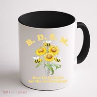 BDSM Bees Do So Much For The Environment Coffee Mug thumb 1