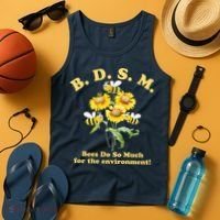 BDSM Bees Do So Much For The Environment Tank Top thumb 4