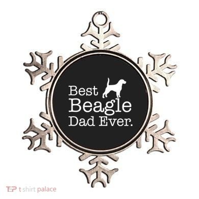 Best Beagle Dad Ever Beagle Funny Gift Beagle Lovers Gift Ornament
