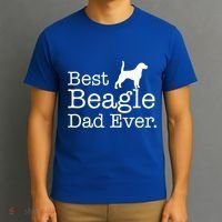 Best Beagle Dad Ever Beagle Funny Gift Beagle Lovers Gift T-Shirt thumb 3