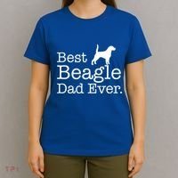 Best Beagle Dad Ever Beagle Funny Gift Beagle Lovers Gift T-Shirt thumb 4
