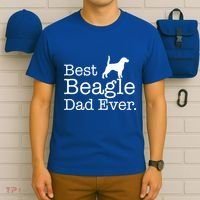 Best Beagle Dad Ever Beagle Funny Gift Beagle Lovers Gift T-Shirt thumb 6