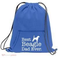 Best Beagle Dad Ever Beagle Funny Gift Beagle Lovers Gift Sweatshirt Cinch Pack Bag thumb 0