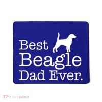 Best Beagle Dad Ever Beagle Funny Gift Beagle Lovers Gift Mousepad thumb 0