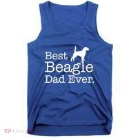 Best Beagle Dad Ever Beagle Funny Gift Beagle Lovers Gift Tank Top thumb 0
