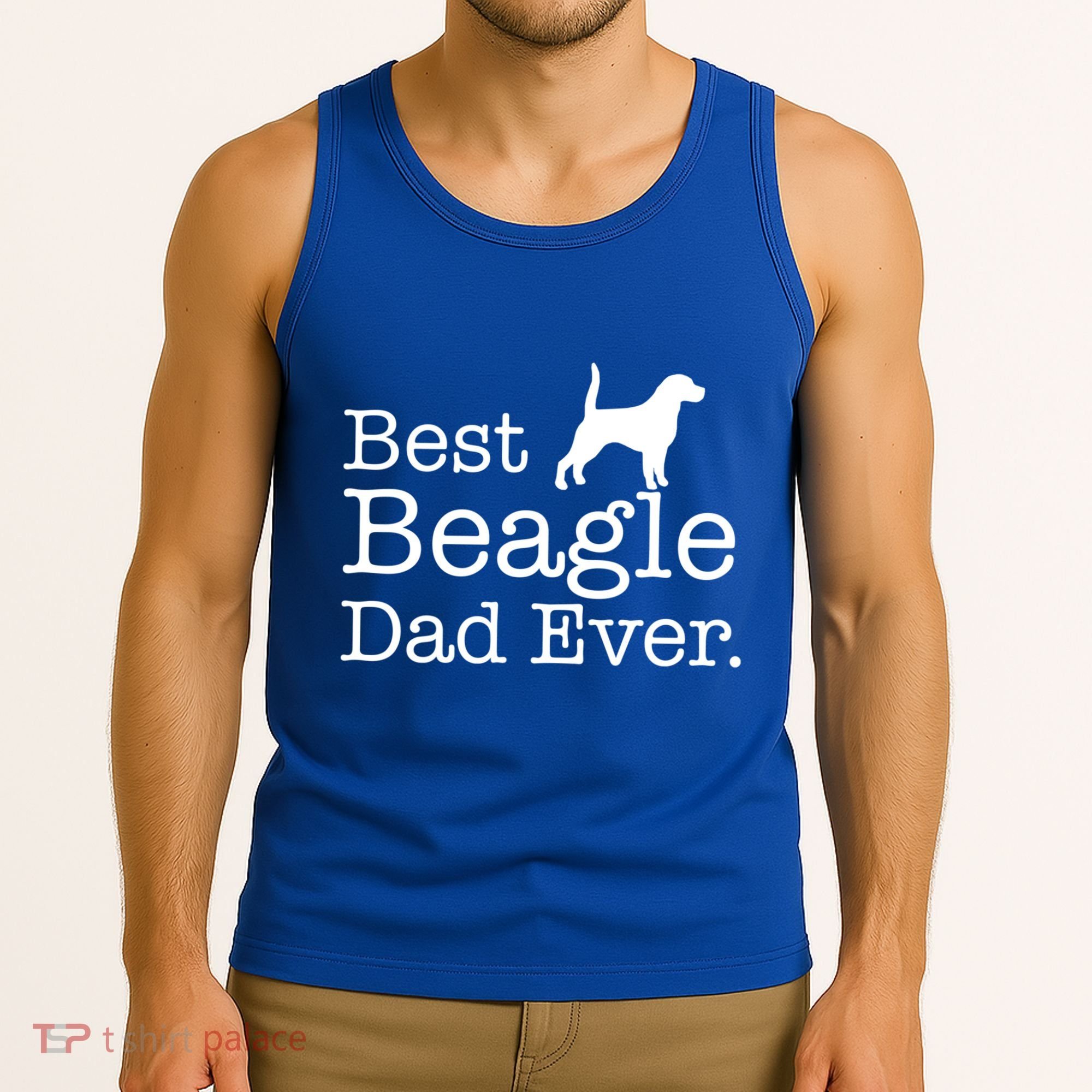 Best Beagle Dad Ever Beagle Funny Gift Beagle Lovers Gift Tank Top