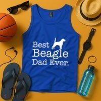 Best Beagle Dad Ever Beagle Funny Gift Beagle Lovers Gift Tank Top thumb 4