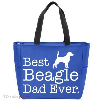 Best Beagle Dad Ever Beagle Funny Gift Beagle Lovers Gift Tote Bag