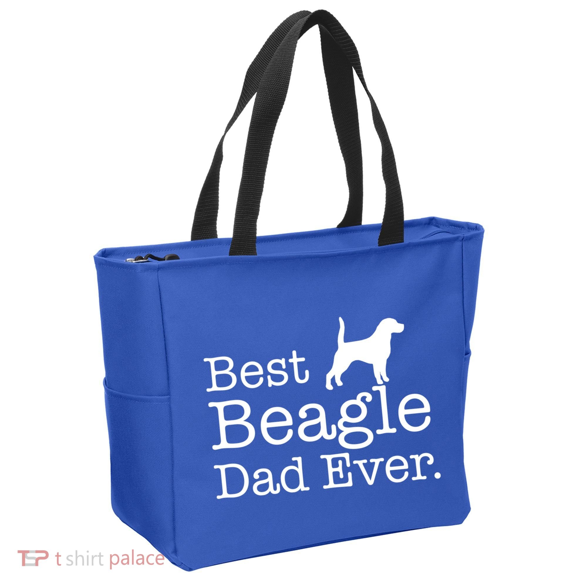 Best Beagle Dad Ever Beagle Funny Gift Beagle Lovers Gift Tote Bag