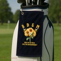 Bdsm Bees Do So Much For The Environment Golf Towel thumb 2