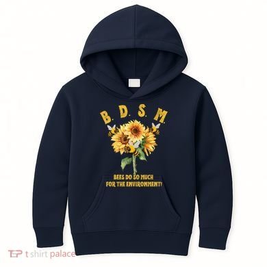 Bdsm Bees Do So Much For The Environment Kids Hoodie