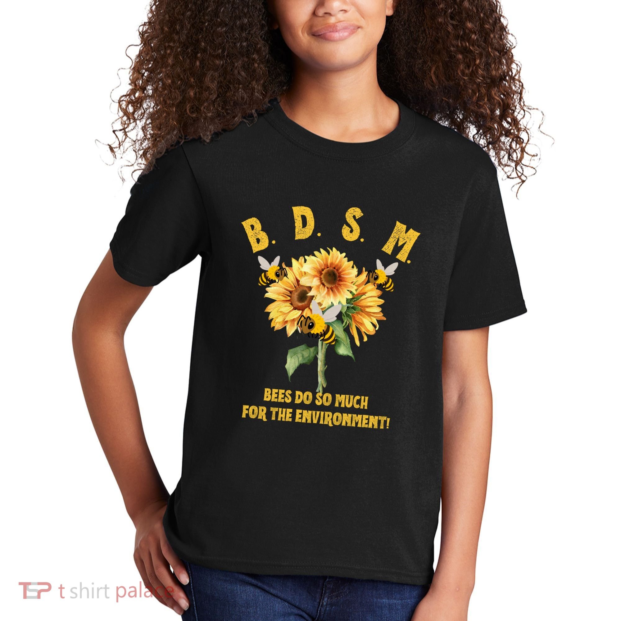 Bdsm Bees Do So Much For The Environment Kids T-Shirt