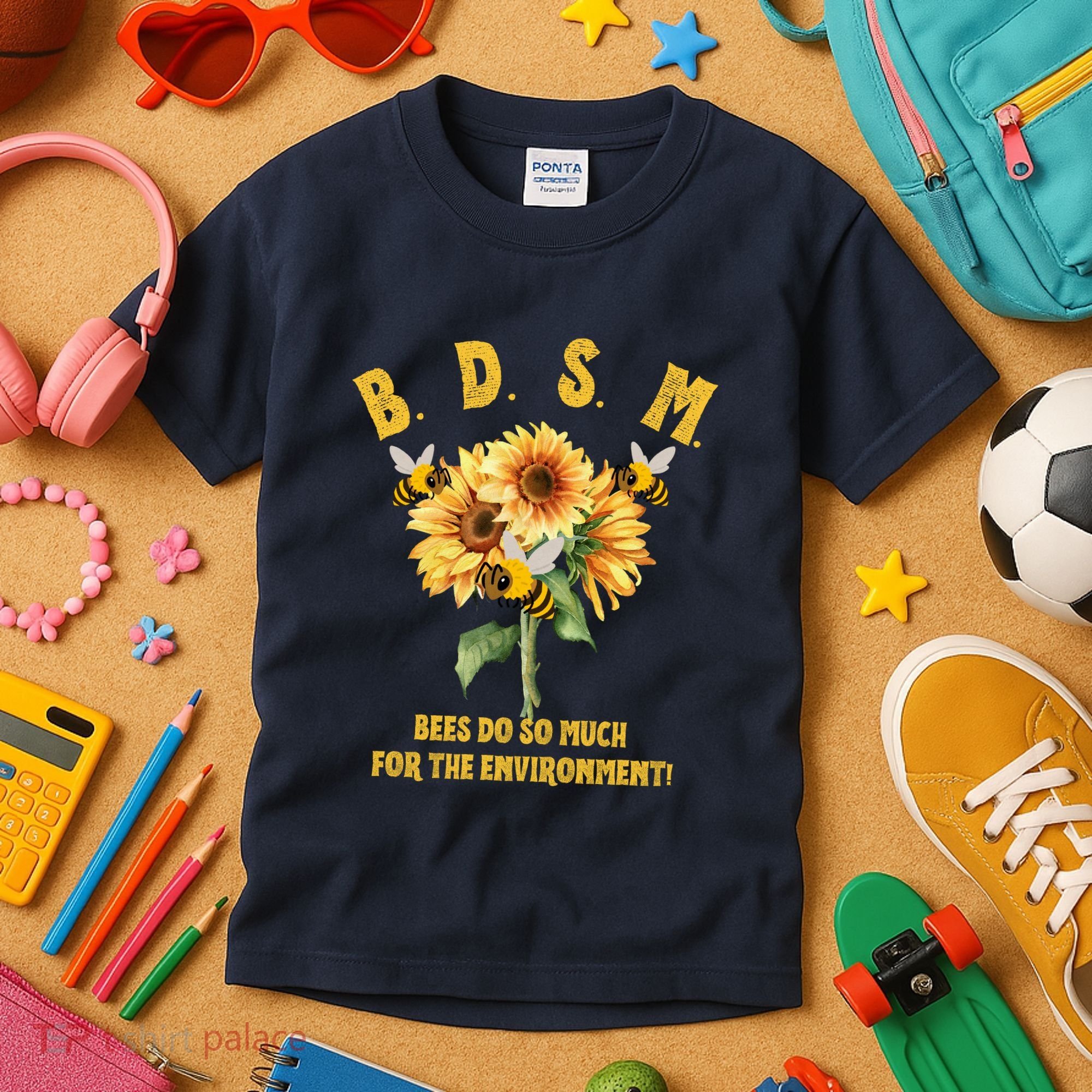 Bdsm Bees Do So Much For The Environment Kids T-Shirt